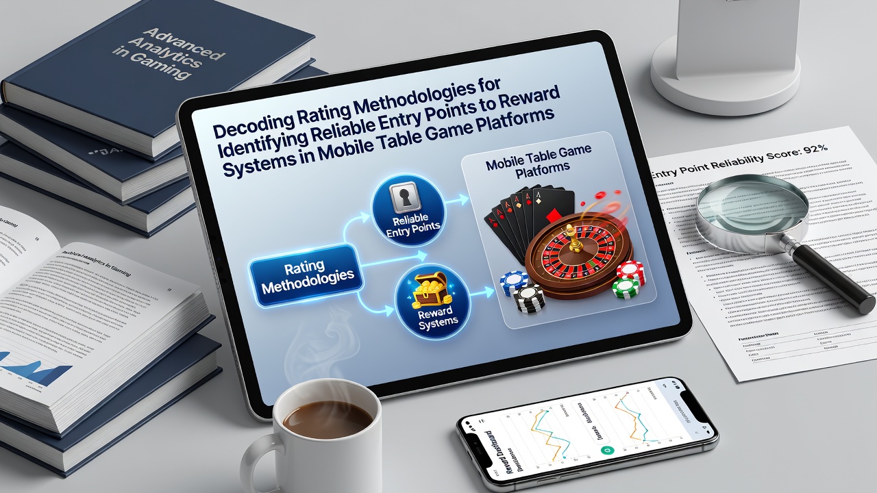 Entschlüsselung von Bewertungsmethoden zur Identifizierung zuverlässiger Einstiegspunkte in Belohnungssysteme mobiler Tischspielplattformen